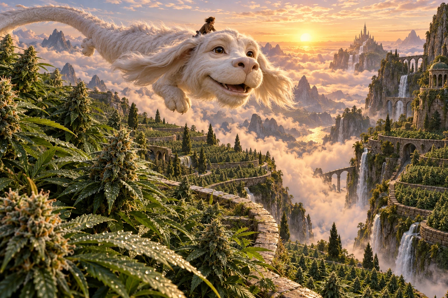 Falkor Sunrise Flight