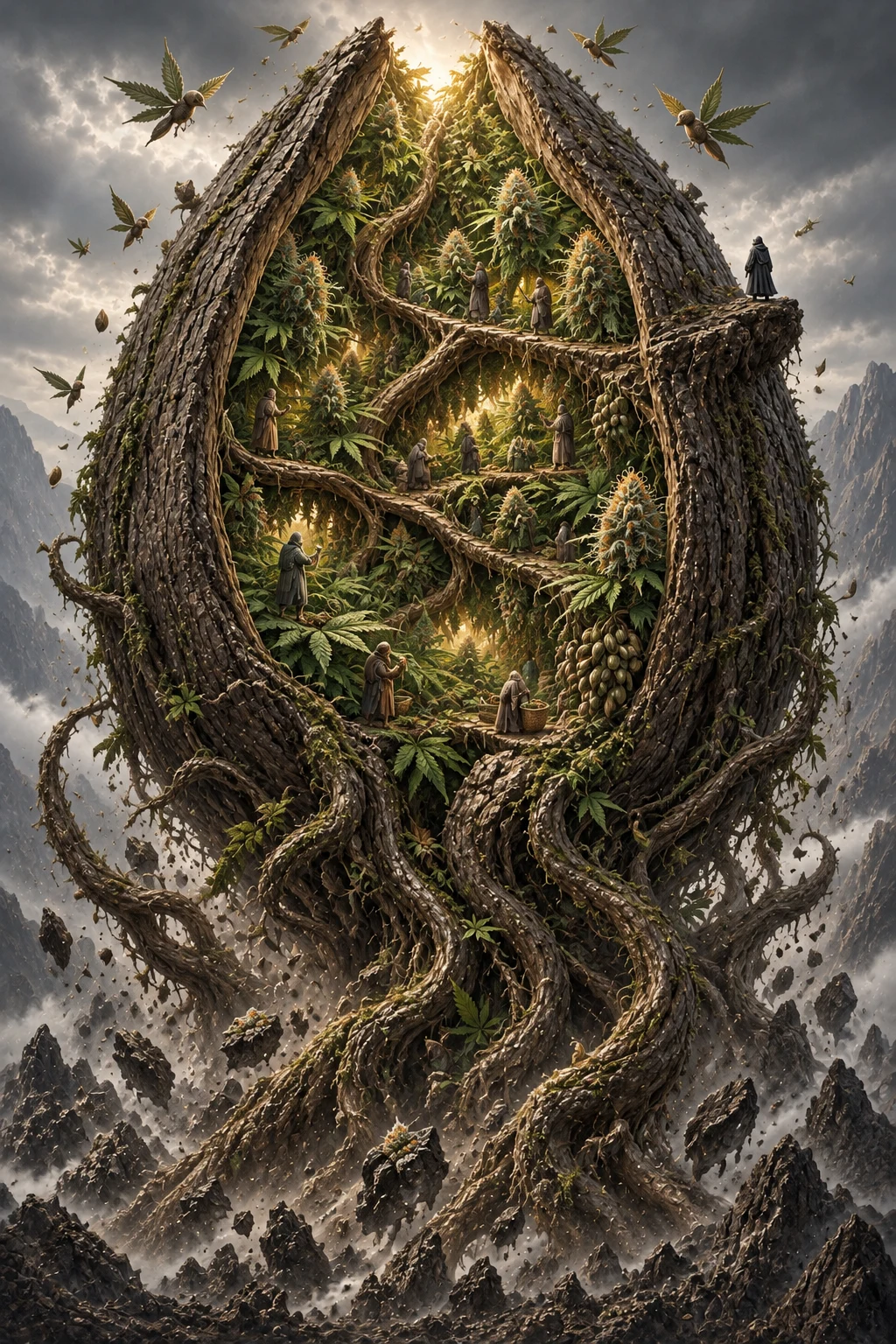 The Cannabis Seed Mountain