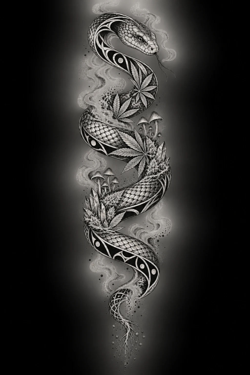 Smoke Serpent Wrap
