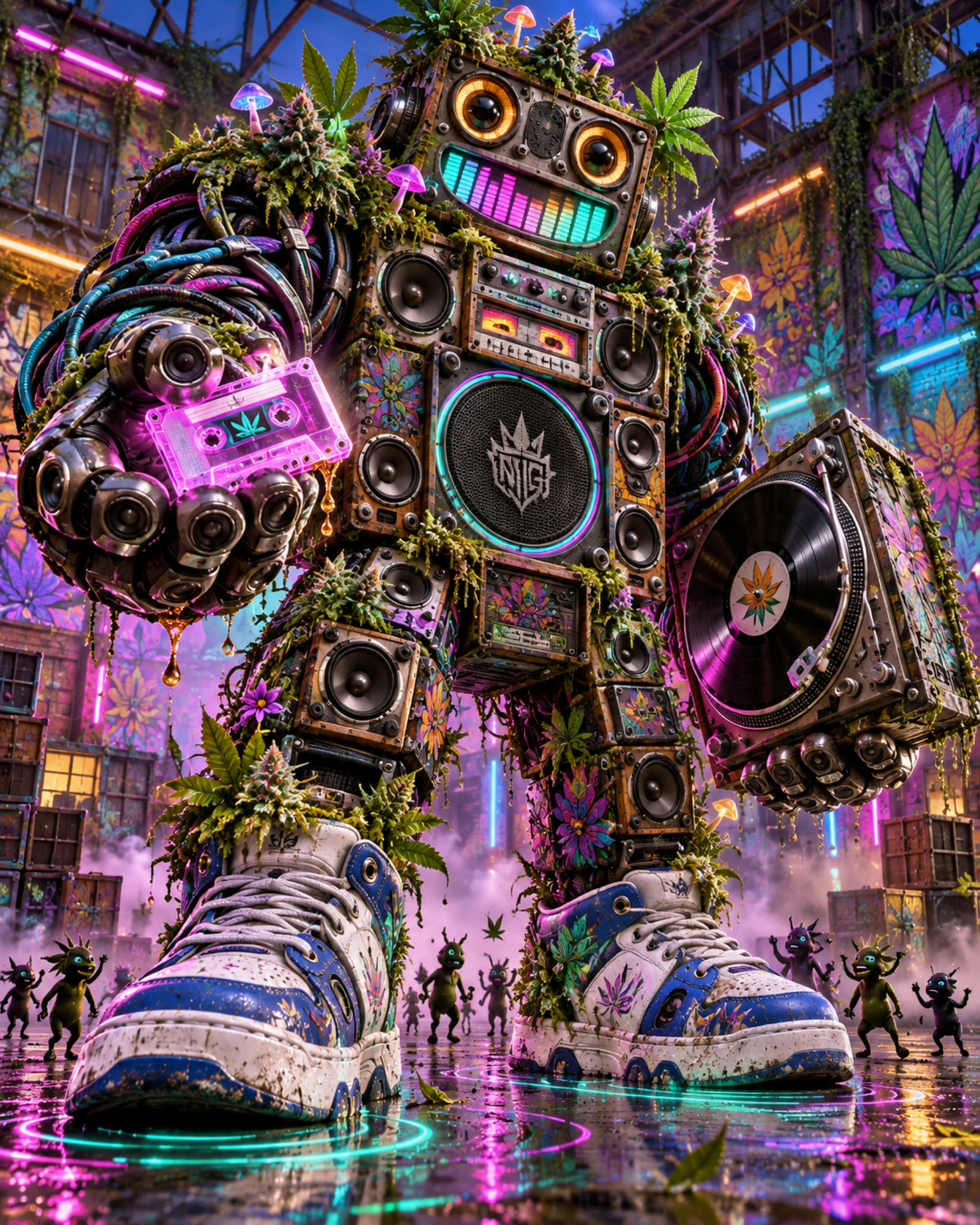 Boombox Golem